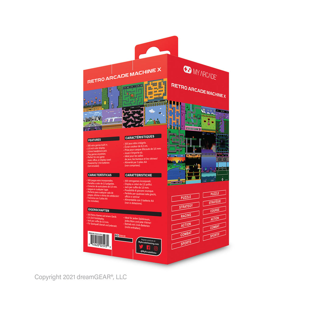 RETRO ARCADE MACHINE X (300 IN 1)