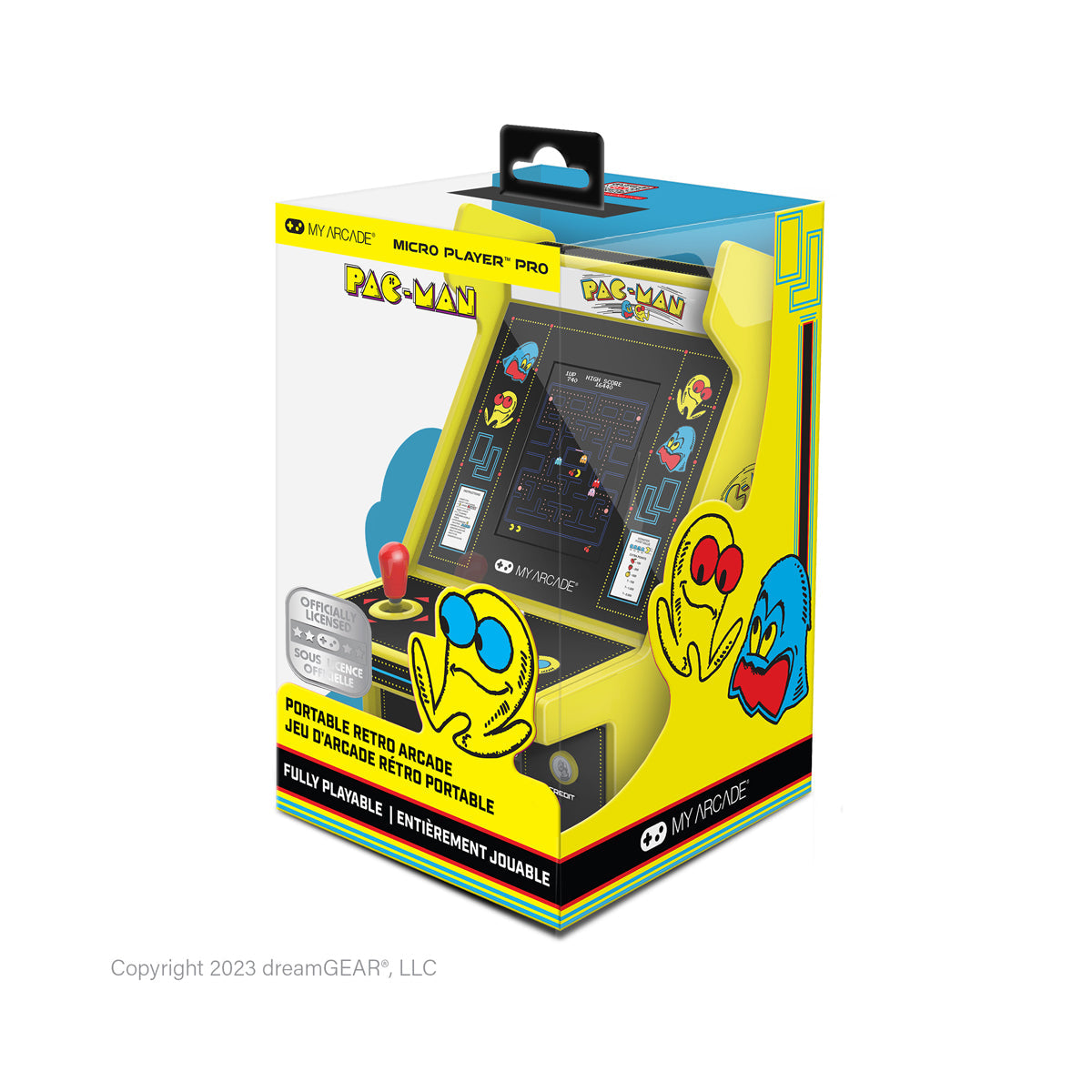 MICRO PLAYER PRO 6.7" PAC-MAN PORTABLE