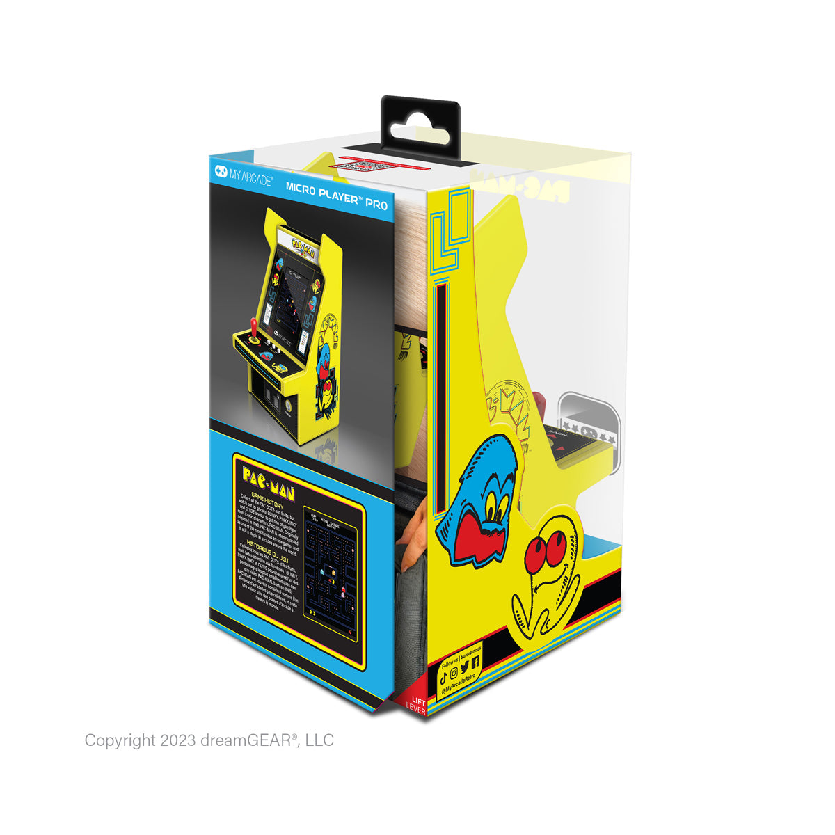 MICRO PLAYER PRO 6.7" PAC-MAN PORTABLE