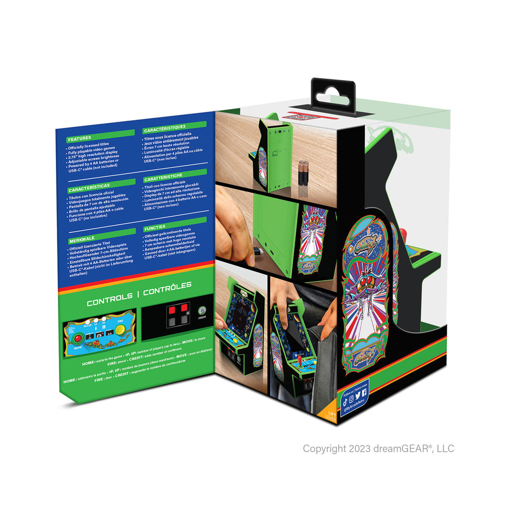 MICRO PLAYER PRO 6.7" GALAGA PORTABLE