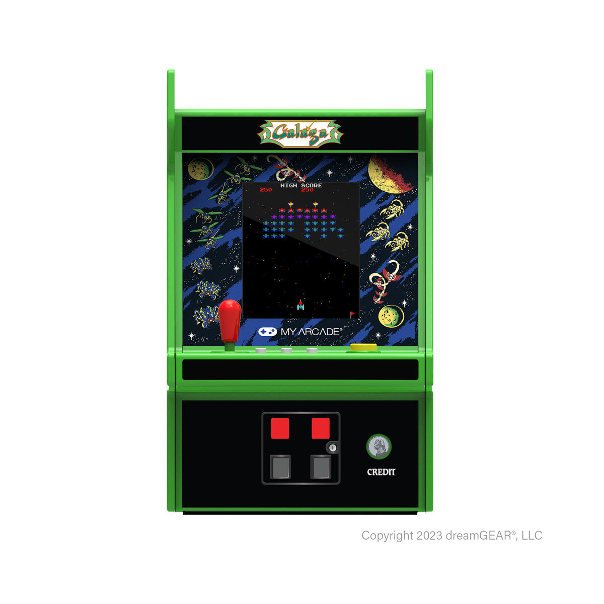 MICRO PLAYER PRO 6.7" GALAGA PORTABLE