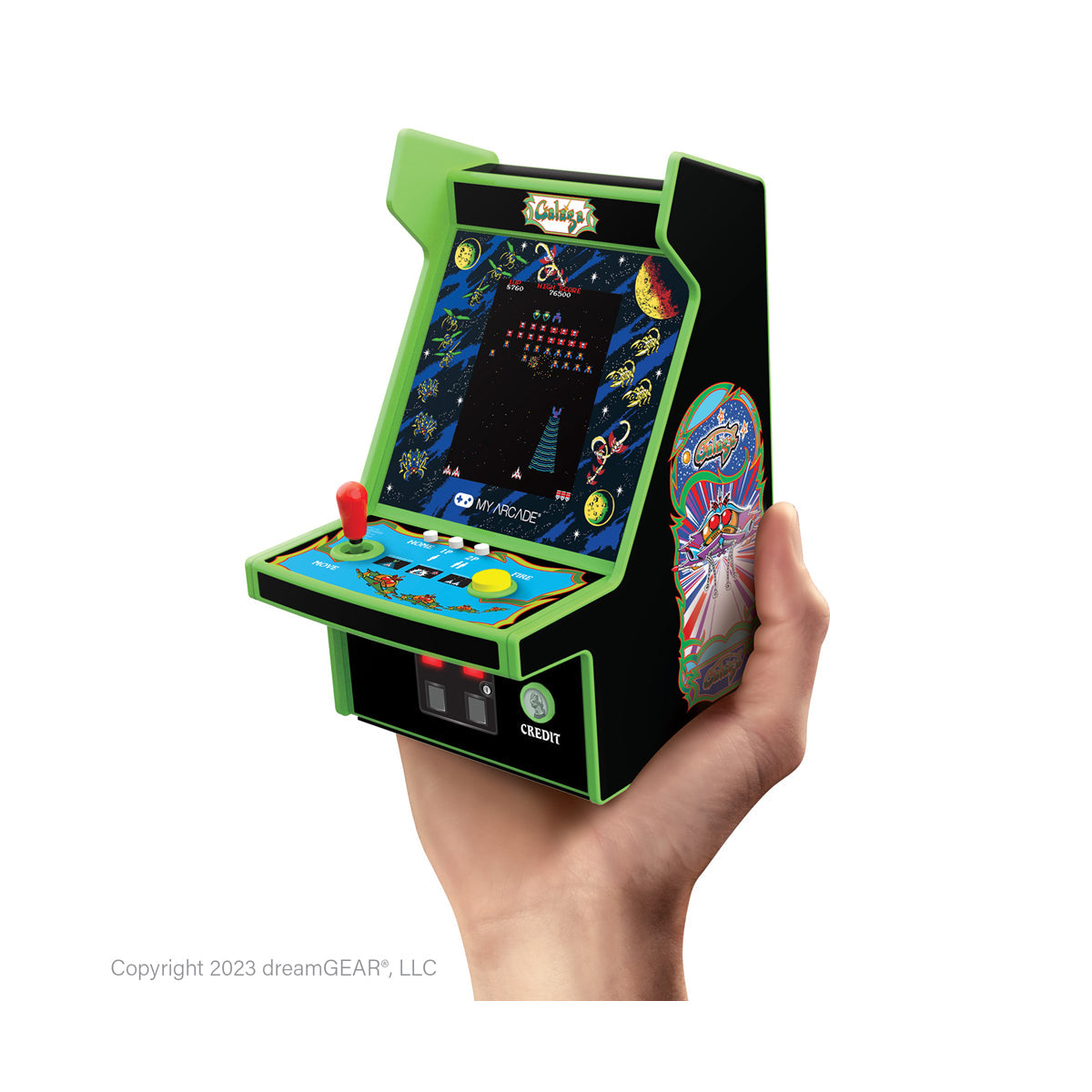 MICRO PLAYER PRO 6.7" GALAGA PORTABLE
