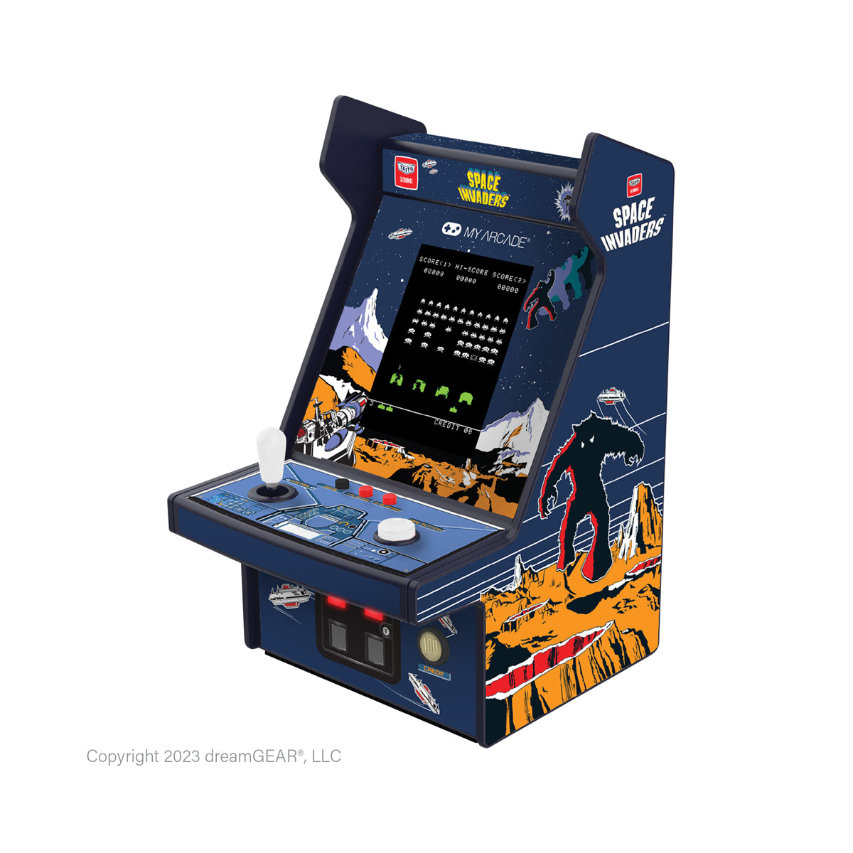 MICRO PLAYER PRO 6.7" SPACE INVADERS