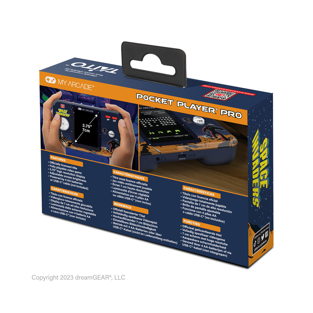 POCKET PLAYER PRO SPACE INVADERS